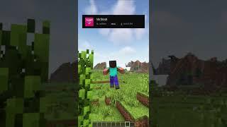 EPIC Minecraft Mo Bends Mod #shorts