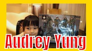 unboxing Official United States Army Soldier Set Action Figure by Audrey Yung 02519