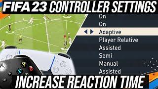 FIFA 23 - Best META Controller Settings To INCREASE Reaction Time  Give You An ADVANTAGEWINS