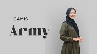 REVIEW GAMIS EMIR INDONESIA WARNA ARMY