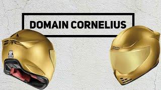 Best Motorcycle Helmet 2024  Icon Domain Cornelius GOLD - Unboxing Reaction Review 4K