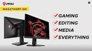 The New 165Hz 1440p KING - MSI MAG274QRF-QD