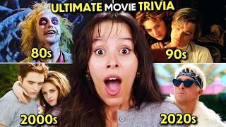 Boys Vs. Girls Ultimate 100 Question Movie Trivia Challenge