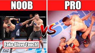 UFC 4 Noob Vs Pro 8 Things ONLY Noobs Do in UFC 4