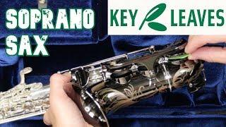 Curved Soprano Sax  Key Leaves  Product Demonstration