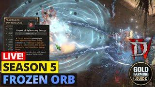 Infernal Hordes T8 on Farm State Frozen Orb Lightning Spear Sorcerer. Build Guide is out