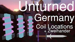 Unturned Germany - All 3 Teleporter Coil Locations Easter egg  boss fight inside castle