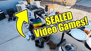 This Garage Sale SAVED the day - Live Video Game Hunting