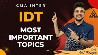 GST - Most Important Topics  June  Dec  CA Amit Mahajan