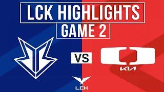 BRO vs DK Highlights GAME 2  LCK 2024 Spring  OKSavingsBank BRION vs Dplus KIA