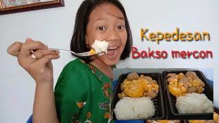 BAKSO MERCON  MUKBANG ANAK