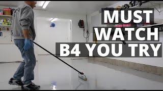 How To Epoxy Coat Your Garage Floor  Must Watch For Diyrs