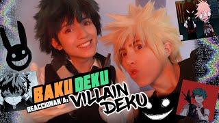 Reaccionando al fandom de Villain Deku -【BNHA BAKUDEKU REACT】