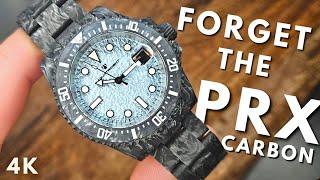 Is the Tissot PRX Carbon a scam? ft Aquatrident Carbon Fiber Watch Neptune Rolex Submariner DiW