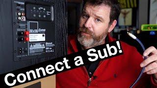 How to Connect a Subwoofer to Anything V2.0