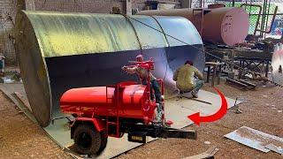 Amazing Process of Making A Tractor Water Tank in Factory  Manufacturing Process of Water Tank