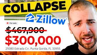 Florida and Texas housing collapse getting worse. Zillow estimates being written down 21%.