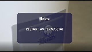 Restart av BBX termostat til varmtvannsbereder