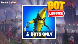 How To Get BOT LOBBIES in Fortnite Season 4 Bot Lobby Tutorial