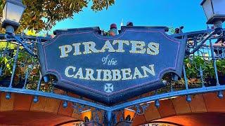 Newly Refurbished July 2022 Pirates Of The Caribbean Full Ride - Front Row Lowlight POV Disneyland
