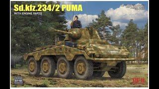 Introducing The Latest Rfm Ryefield Model 135 Sd.kfz.2342 Puma Kit