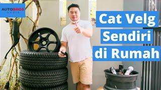 Cara Cat Velg Mobil  Samurai Paint