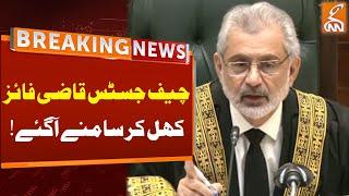 CJP Qazi Faez Isa Hard-Hitting Remarks  Breaking News  GNN