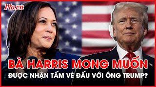 Phó Tổng thống Mỹ Kamala Harris mong muốn nhận tấm vé đại diện để đấu với ông Trump? - PLO