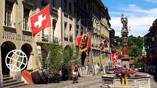 Old City of Bern Switzerland  Amazing Places 4K