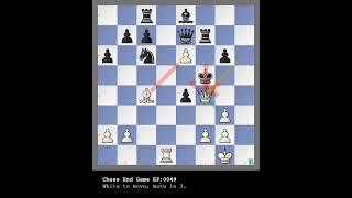 Chess Puzzle EP049 #chessendgame #chessendgames #chesstips #chess #Chesspuzzle #chesstactics