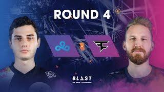 BLAST Pro Series Copenhagen 2019 - Round 4 - FaZe vs. Cloud9