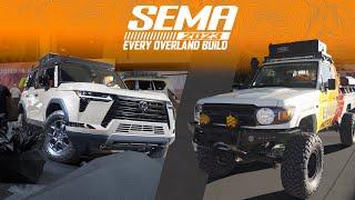 Every Overland Rig & Camping Setup at SEMA 2023 ft. Lexus Toyota Jeeps GMCs Fords and MORE