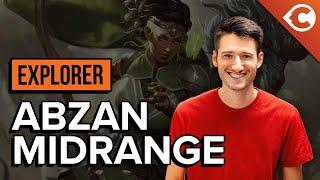 Is This the Best Midrange Deck in Explorer? MTG Explorer Abzan Midrange with Arne Huschenbeth