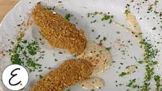 Oven-Fried Pecan-Crusted Chicken Fingers  Emeril Lagasse