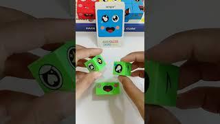  Made you look face changing ⁉️ magic cube puzzle #shorts #puzzlegame #diy