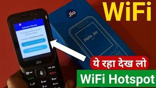 New Jio Phone WiFi & WiFi Hotspot Feature  How to Enable WiFi Hotspot in New Jio Phone 2021