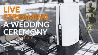 How To Live Stream a Wedding Ceremony  Outdoor Wedding  SlingStudio  Sony Alpha Cameras