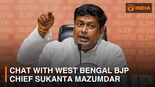 Exclusive chat with BJPs West Bengal state president Sukanta Mazumdar  DD India