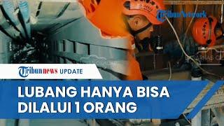 Kondisi Lubang Tambang Emas Tempat 8 Penambang Banyumas Terjebak Cuma Bisa Dilalui 1 Orang Dewasa