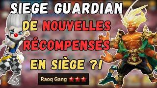 SIEGE GUARDIAN  Ces nouvelles récompenses me forcent à 1010  SUMMONERS WAR