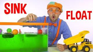 Sink or Float?  1 HOUR of Educational Videos For Kids  Learning Videos For Toddlers  Blippi Toys