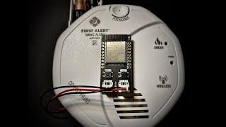 Adding IoT to a SmokeCO Detector with ESP32  trigBoard with 3 wires