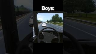 Girls vs. Boys in Truckers of Europe 3