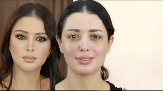 Monica Bellucci transformation Makeup مكياج مونيكا بلوتشي ،حنان النجاده