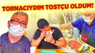 YAZI TURA ATTIK TOSTÇU OLDUM  UÇAKLA TOST YEMEYE GELENLER VAR  MEŞHUR BUCA TOSTÇUSU  İzmir