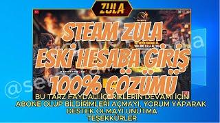 KESİN ÇÖZÜM  Steam Zula Eski Hesaba Giriş Yapma  Steam Zula Hesap Değiştirme