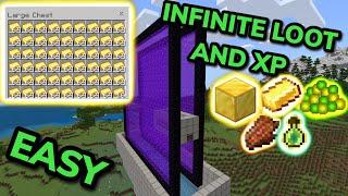 BEST 1.21 GOLD AND XP FARM TUTORIAL in Minecraft Bedrock MCPEXboxPSNintendo SwitchPC