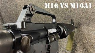 The Difference Between The Vietnam Era M16 XM16E1 and M16A1 Redux