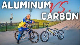 Carbon Fiber  vs. Aluminum BMX Bikes What’s better? - The worlds greatest BMX debate