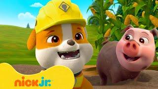 Крепыш и команда  Рабл спасает в природе с Уилером Чарджером и Миксом  1 час  Nick Jr. Cyrillic